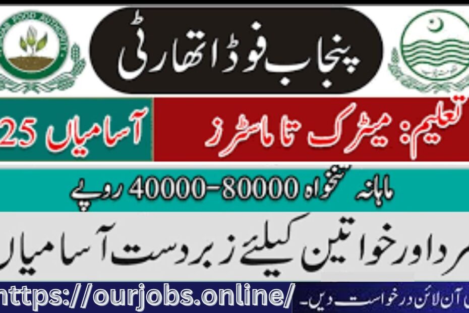 Latest PFA JOBS 2025 | The Punjab Food Authority